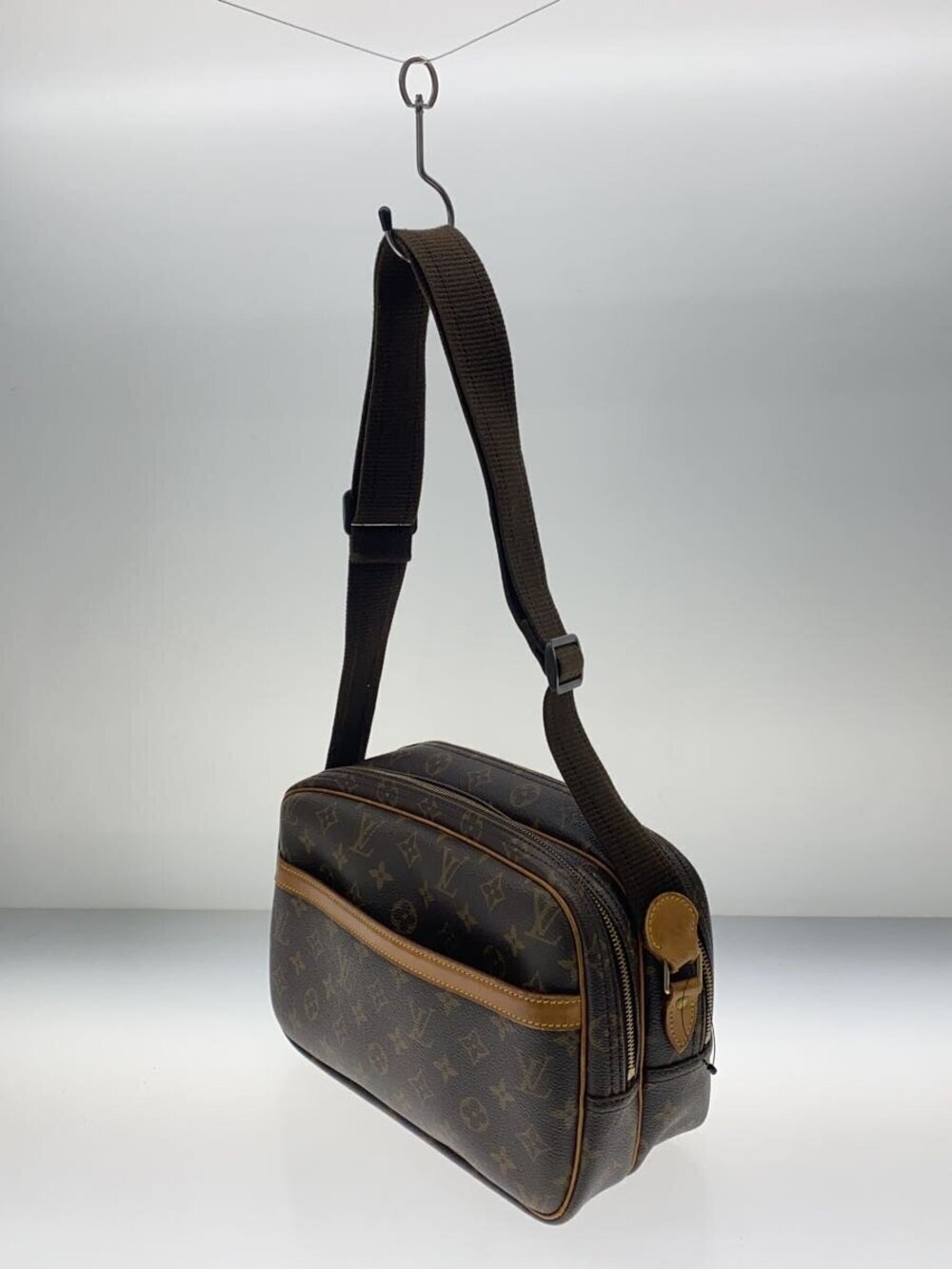 Louis Vuitton All over Monogram Reporter Brown Canvas Brown